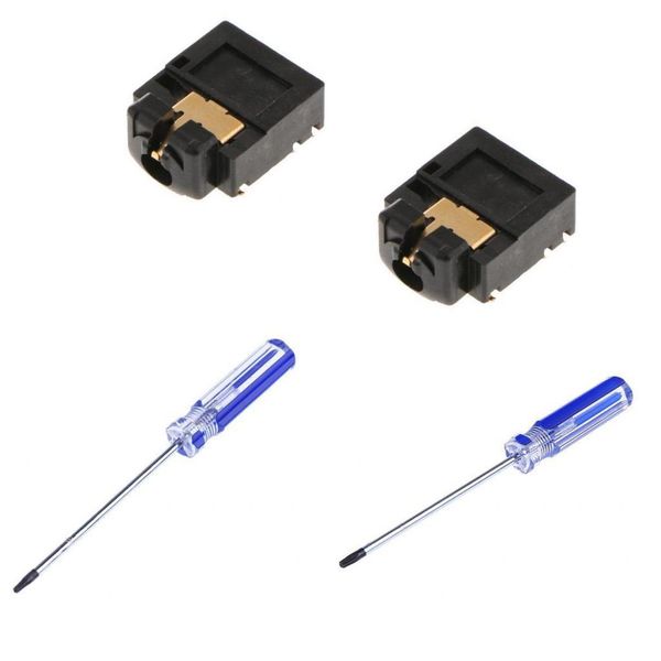 2pack replacement headphone jack, 3.5mm port headset connector port socket + t8/t10 screwdriver for xbox one controller
2pack replacement headphone jack, 3.5mm port headset connector port socket + t8/t10 screwdriver for xbox one controller