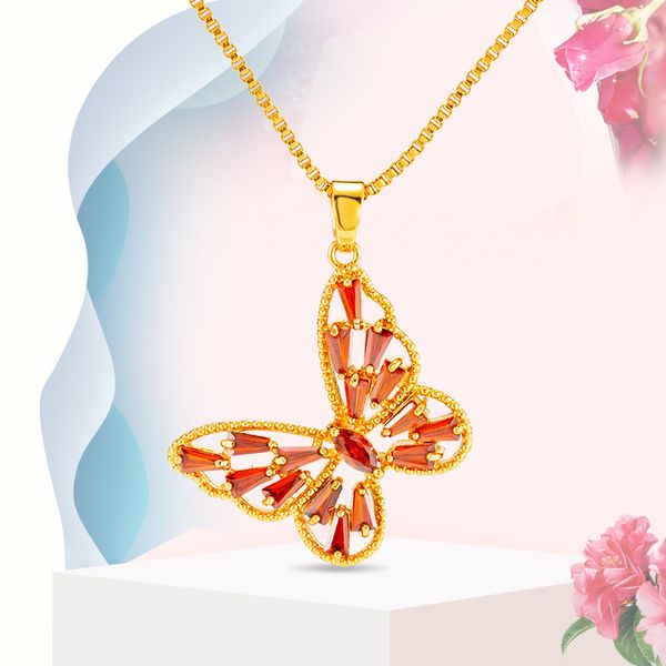 pendant necklaces butterfly for women statement necklace wedding jewelry accessories 24k gold red crystal choker chain, Silver
pendant necklaces butterfly for women statement necklace wedding jewelry accessories 24k gold red crystal choker chain, Silver