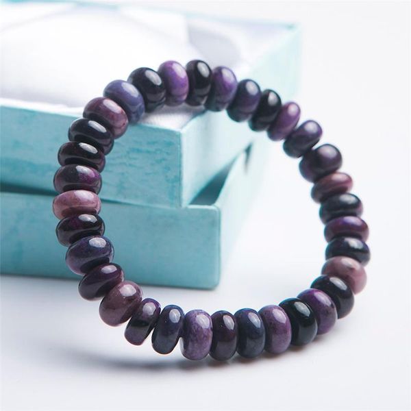 south african genuine purple natural sugilite bracelets women lady stretch healing crystal gems abacus bead bracelet, Black
south african genuine purple natural sugilite bracelets women lady stretch healing crystal gems abacus bead bracelet, Black
