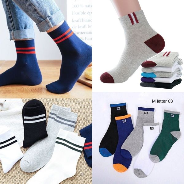 men's sports middle stockings deodorant breathable sweat-absorbent and stockings and socks four seasons trendy men's socks various, Black
men's sports middle stockings deodorant breathable sweat-absorbent and stockings and socks four seasons trendy men's socks various, Black