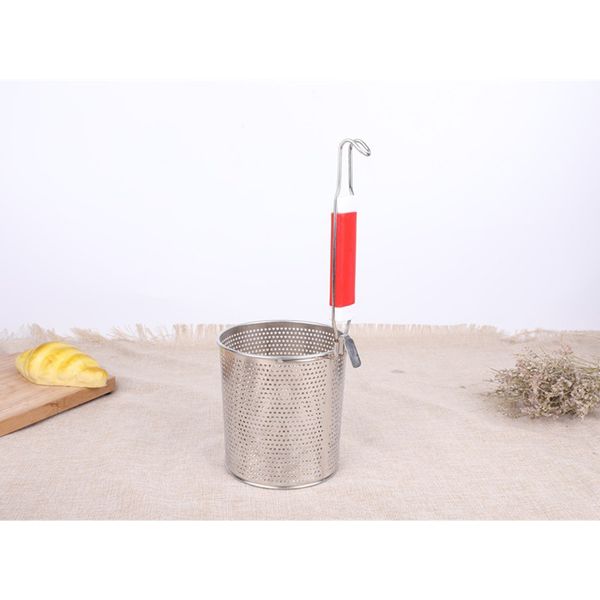 stainless steel mesh noodle strainer basket with insulated handle dumplings pasta vegetable sieve colander, home kitchen restaurant use
stainless steel mesh noodle strainer basket with insulated handle dumplings pasta vegetable sieve colander, home kitchen restaurant use