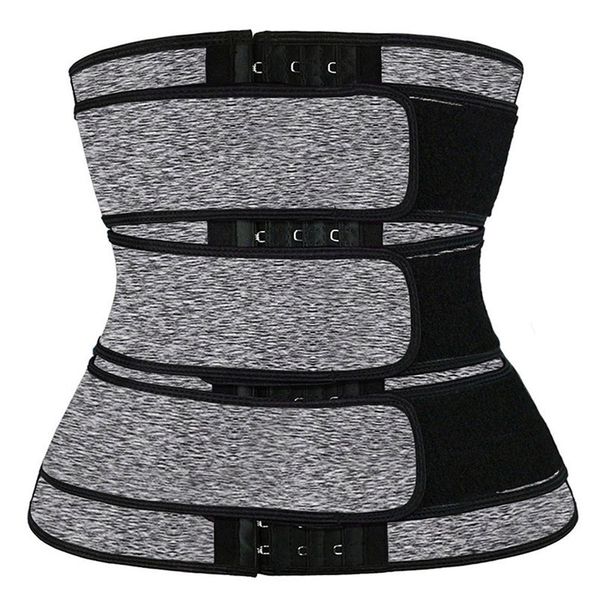 3 belt waist trainer corset neoprene sweat belt body shaper women slimming sheath reducing curve shaper workout trimmer, Black;gray
3 belt waist trainer corset neoprene sweat belt body shaper women slimming sheath reducing curve shaper workout trimmer, Black;gray
