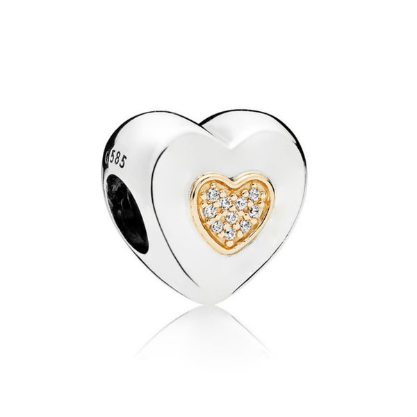 new 100% 925 sterling silver 1:1 authentic 796233cz two-tone signature heart charm bracelet original women jewelry gift, Black
new 100% 925 sterling silver 1:1 authentic 796233cz two-tone signature heart charm bracelet original women jewelry gift, Black