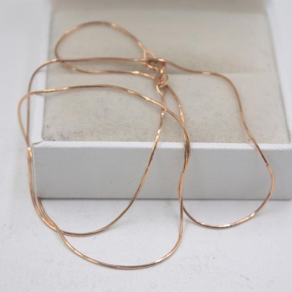 реальный 18k роза желтый белый золотое ожерелье женщины элегантный snake chain link 17,7" l 0.7mmw повелительница, Silver
реальный 18k роза желтый белый золотое ожерелье женщины элегантный snake chain link 17,7" l 0.7mmw повелительница, Silver