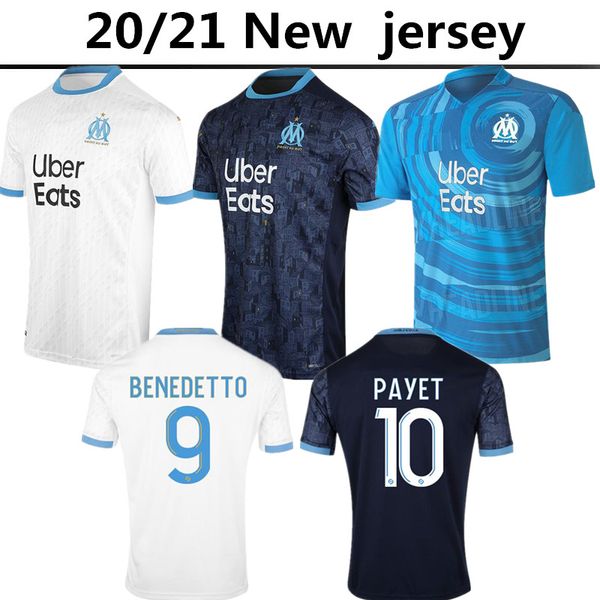 20 21 olympique de marseille soccer jersey 2020 2021 om marseille maillot de foot benedetto kamara football shirt thauvin payet gustavo, Black
20 21 olympique de marseille soccer jersey 2020 2021 om marseille maillot de foot benedetto kamara football shirt thauvin payet gustavo, Black