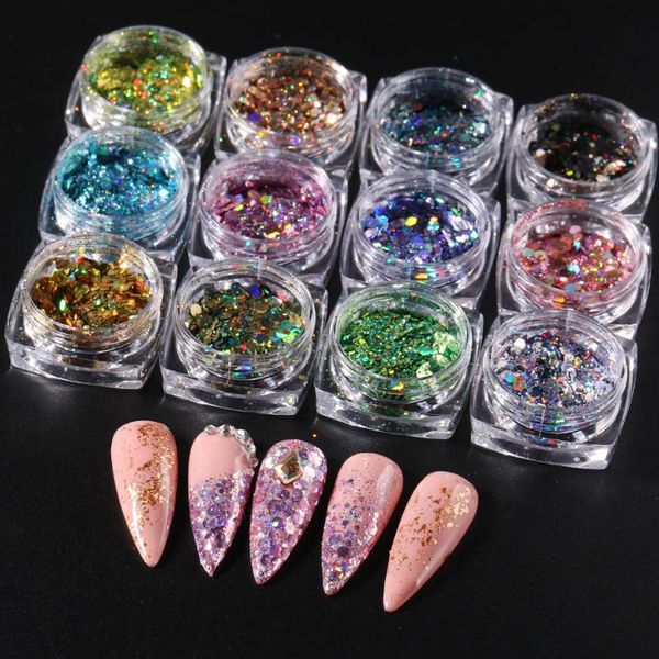 nail glitter 1 box mermaid symphony art sequins sparkly 3d hexagon colorful spangles diy flakes decoration dust lyas/ad, Silver;gold
nail glitter 1 box mermaid symphony art sequins sparkly 3d hexagon colorful spangles diy flakes decoration dust lyas/ad, Silver;gold