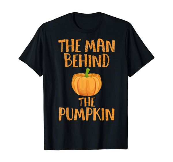 halloween pregnancy man pumpkin t shirt funny party gift t-shirt