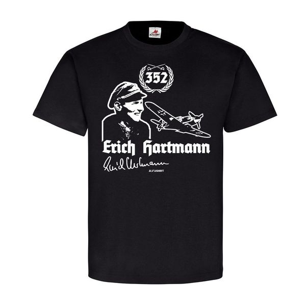 2019 summer brand clothing erich hartmann me109 luftwaffe ritterkreuz trager fliegerass unterschrift novelty t shirt
2019 summer brand clothing erich hartmann me109 luftwaffe ritterkreuz trager fliegerass unterschrift novelty t shirt