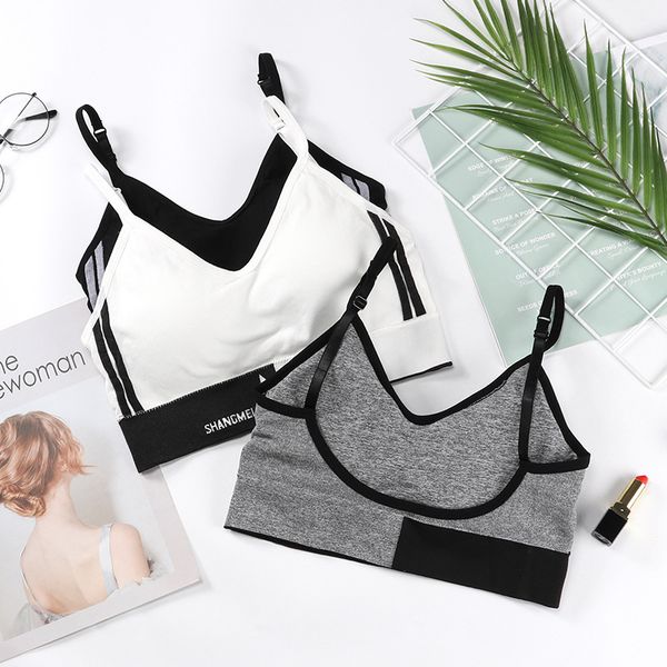 yoga sports bras for women vest adjustable shoulder straps u type backless push up tube bra wrapped underwear bh, White;black
yoga sports bras for women vest adjustable shoulder straps u type backless push up tube bra wrapped underwear bh, White;black