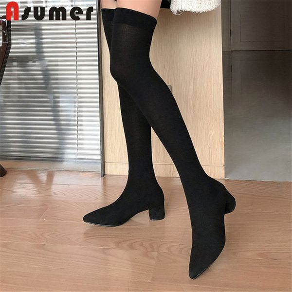 boots asumer over the knee thick high heels black stretch fashion ladies party club thigh
boots asumer over the knee thick high heels black stretch fashion ladies party club thigh