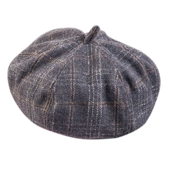 berets literary women men winter autumn retro felt plaid print beret cap classic sboy flat elastic octagonal painter pumpkin hat, Blue;gray
berets literary women men winter autumn retro felt plaid print beret cap classic sboy flat elastic octagonal painter pumpkin hat, Blue;gray