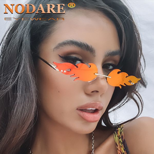 nodare 2020 trending narrow flame sunglasses women alloy rimless wave sun glasses trending wide side party gold red eyewear, White;black
nodare 2020 trending narrow flame sunglasses women alloy rimless wave sun glasses trending wide side party gold red eyewear, White;black