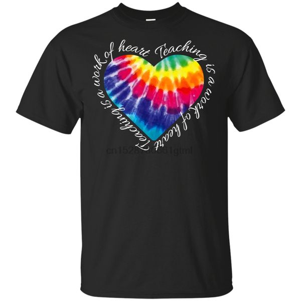 teaching is a work of heart tie dye hippie gift for teacher t-shirt black printing apparel tee shirt
teaching is a work of heart tie dye hippie gift for teacher t-shirt black printing apparel tee shirt