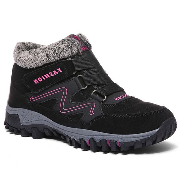 women boots winter shoes 2020 fahion women ankle boots outdoor warm snow booties for woman lady short plush hiking female shoes, Black
women boots winter shoes 2020 fahion women ankle boots outdoor warm snow booties for woman lady short plush hiking female shoes, Black