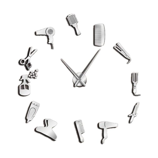 diy barber shop giant wall clock with mirror effect barber toolkits decorative frameless clock watch hairdresser wall art
diy barber shop giant wall clock with mirror effect barber toolkits decorative frameless clock watch hairdresser wall art