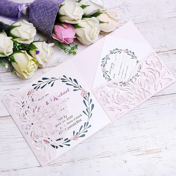 greeting cards ponatia 20 pcs light pink 3 folds invitation for wedding birthday engagement invitations cards+ rsvp
greeting cards ponatia 20 pcs light pink 3 folds invitation for wedding birthday engagement invitations cards+ rsvp