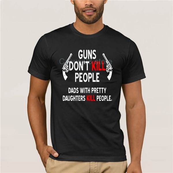 men's white short sleeve t-shirt funny men fashion guns dont kill people dads do fashion printed o neck new fashion trend
men's white short sleeve t-shirt funny men fashion guns dont kill people dads do fashion printed o neck new fashion trend