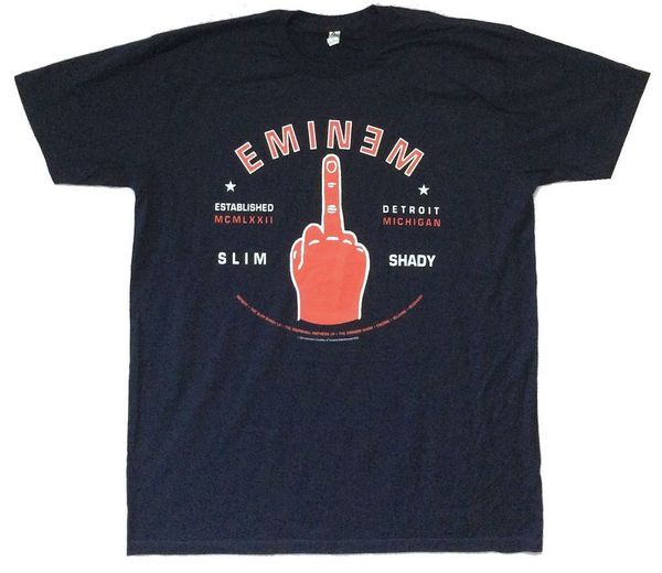 eminem детройт средний палец slim shady синий футболка новый официальный лицензионный футболка мужская мужчины одежда плюс размер топ tee
eminem детройт средний палец slim shady синий футболка новый официальный лицензионный футболка мужская мужчины одежда плюс размер топ tee