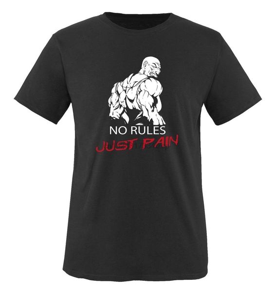 fashion 100% cotton summer comedy shirts - no rules just pain - herren t-shirt fitness fun tee shirt
fashion 100% cotton summer comedy shirts - no rules just pain - herren t-shirt fitness fun tee shirt