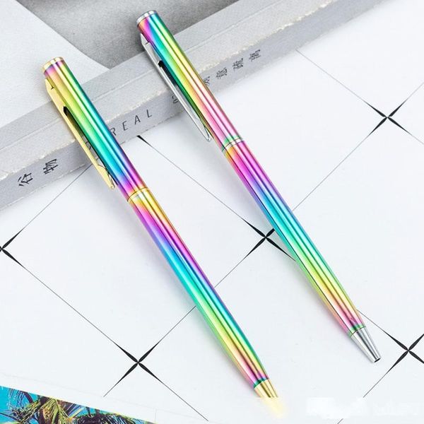 new metal bullet type 1.0 dazzle color ballpoint pens school office supplies business stationery student gift, Blue;orange
new metal bullet type 1.0 dazzle color ballpoint pens school office supplies business stationery student gift, Blue;orange
