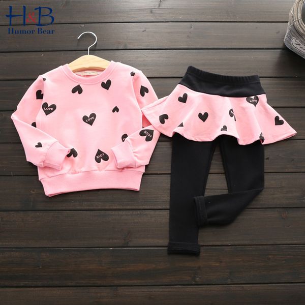 humor bear 2020 spring and autumn new girls' suits love cotton long-sleeved sweater + culottes leggings girls clothing sets, White
humor bear 2020 spring and autumn new girls' suits love cotton long-sleeved sweater + culottes leggings girls clothing sets, White