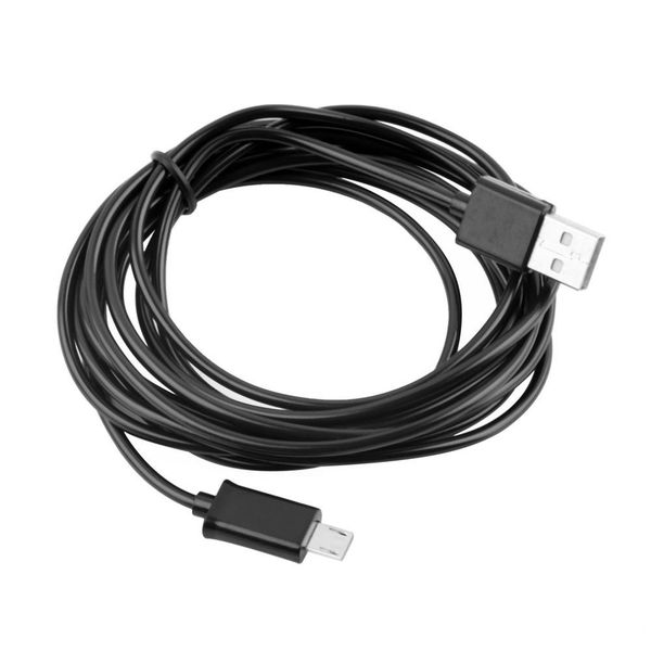 usb 2.0 3m detachable micro usb cable 100-240v black data charging cord 
usb 2.0 3m detachable micro usb cable 100-240v black data charging cord