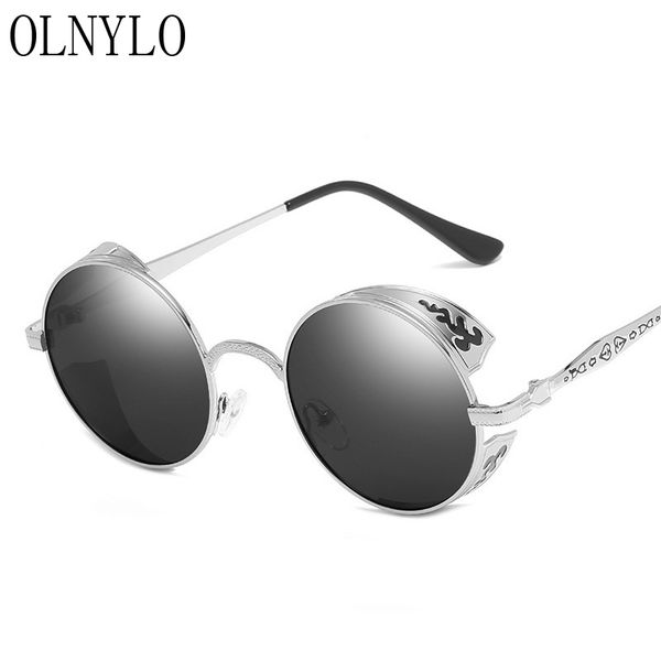 sunglasses round frame classic brand design driving black retro mirror men women sun glasses polarized uv400, White;black
sunglasses round frame classic brand design driving black retro mirror men women sun glasses polarized uv400, White;black