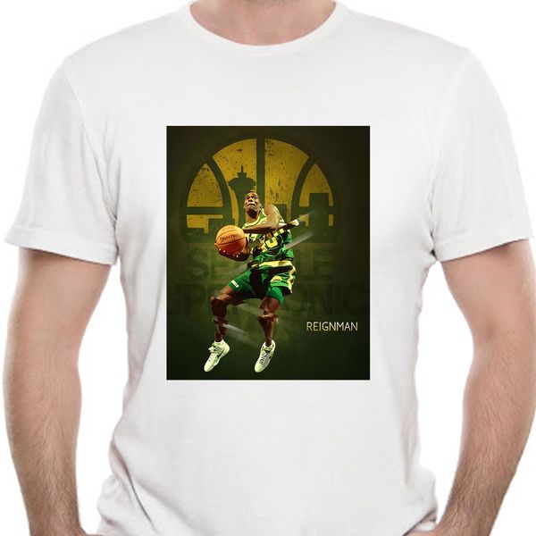 shawn kemp reignman basketball t shirt 0396j