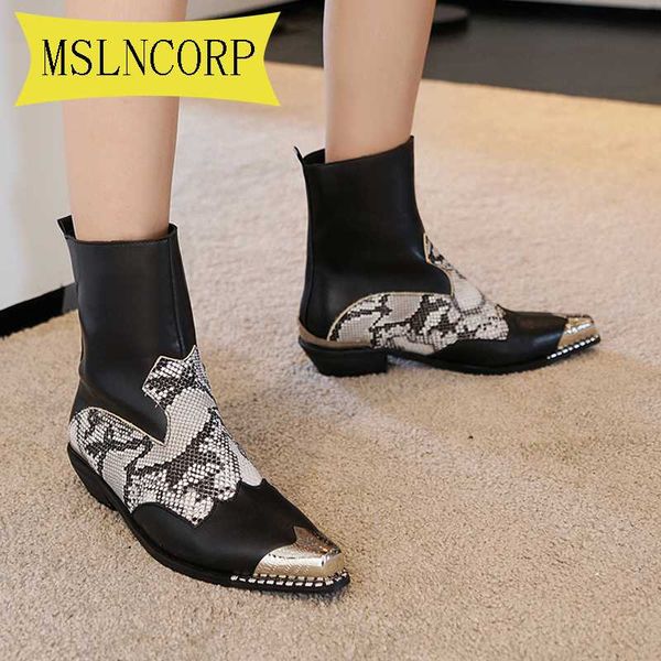 plus size 34-48 fashion women boots pointed toe square heel snakeskin boots ankle heels shoes autumn winter female, Black
plus size 34-48 fashion women boots pointed toe square heel snakeskin boots ankle heels shoes autumn winter female, Black