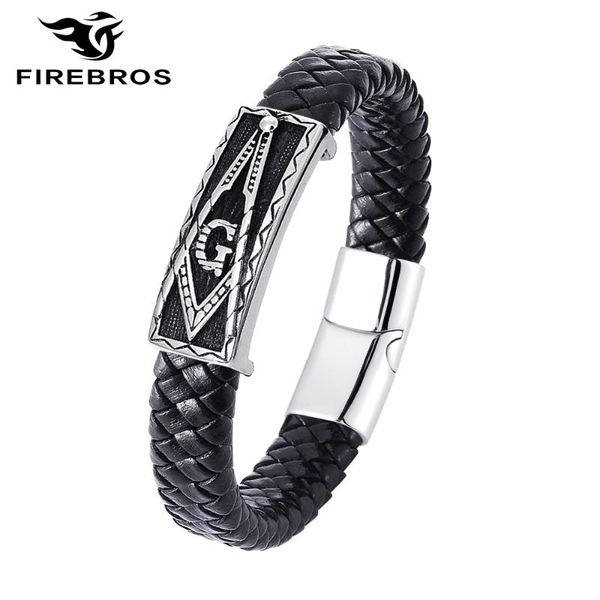 charm bracelets firebros 2021 magnetic buckle stainless steel masonic symbol 12mm genuine leather bracelet men's vintage punk jewelry g, Golden;silver
charm bracelets firebros 2021 magnetic buckle stainless steel masonic symbol 12mm genuine leather bracelet men's vintage punk jewelry g, Golden;silver