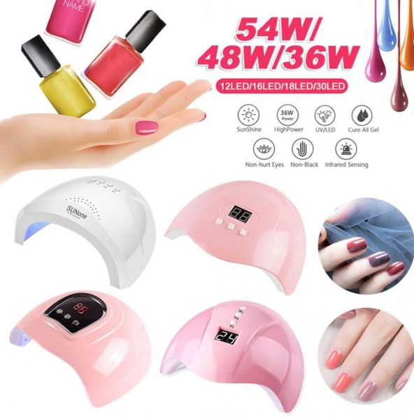 nail dryers uv led lamp for nails dryer 54w/48w/36w/6w ice curing all gels builder polish varnish manicure salon art tools
nail dryers uv led lamp for nails dryer 54w/48w/36w/6w ice curing all gels builder polish varnish manicure salon art tools