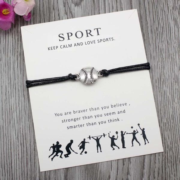 custom-soccer football softball volleyball baseball bracelet for sport fans gifts adjustable jewelry with card greetin, Golden;silver
custom-soccer football softball volleyball baseball bracelet for sport fans gifts adjustable jewelry with card greetin, Golden;silver
