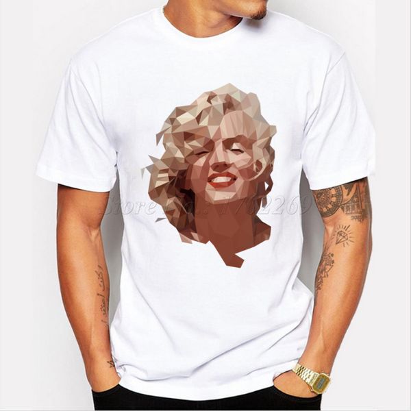 2018 new arrivals diamond smile marilyn monroe printed t-shirt cartoon design male short sleeve hispter funny tee for boy
2018 new arrivals diamond smile marilyn monroe printed t-shirt cartoon design male short sleeve hispter funny tee for boy