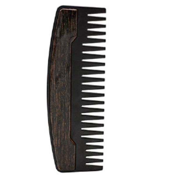 new men's beard styling template stainless steel wide teeth pocket hair beard comb, Silver
new men's beard styling template stainless steel wide teeth pocket hair beard comb, Silver