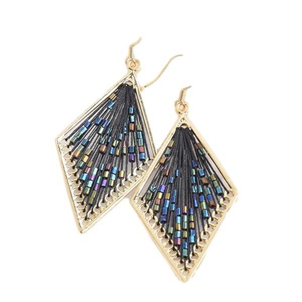 designer earrings diamond shiny pendant earrings simplicity ethnic style designer earings hand woven yarn retro personality, Silver
designer earrings diamond shiny pendant earrings simplicity ethnic style designer earings hand woven yarn retro personality, Silver