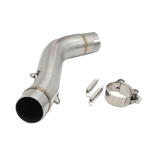 motorcycle connecting mid link pipe slip on exhaust for ducati scrambler