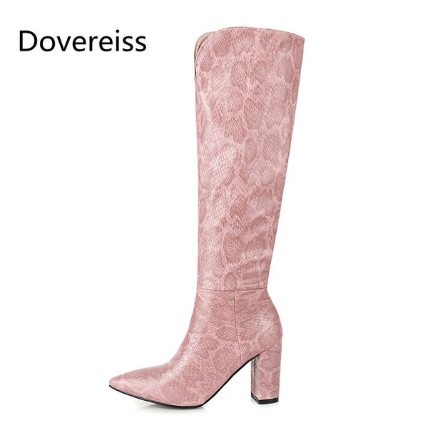 dovereiss fashion women's shoes winter new pointed toe yellow brown white pink elegant knee high boots concise mature 34-48, Black
dovereiss fashion women's shoes winter new pointed toe yellow brown white pink elegant knee high boots concise mature 34-48, Black