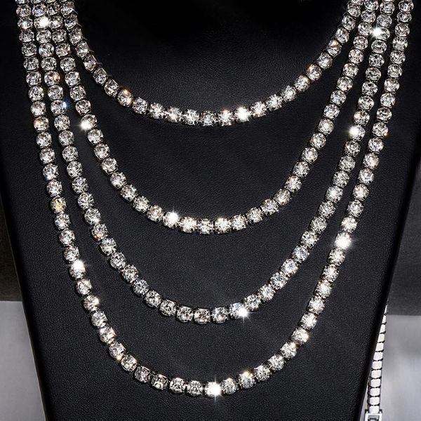 woman crystal gold necklace men hip hop rhinestone tennis necklace choker gift punk jewelry, Silver
woman crystal gold necklace men hip hop rhinestone tennis necklace choker gift punk jewelry, Silver