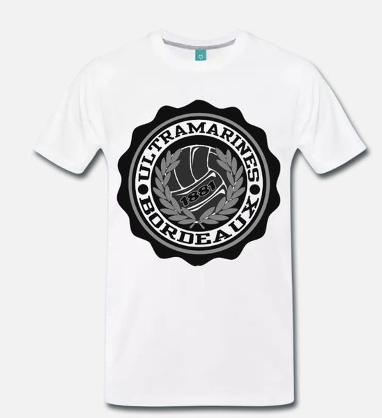 t-shirt ultras ultramarines bordeaux girondins - 1 s-m-l-xl-2xl-3xl