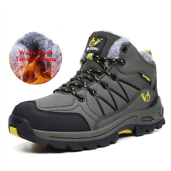 outdoor 2020 fashion winter men boots plush warm snow boots non-slip men hiking shoes sneakers zapatos hombre 37-47, Black
outdoor 2020 fashion winter men boots plush warm snow boots non-slip men hiking shoes sneakers zapatos hombre 37-47, Black