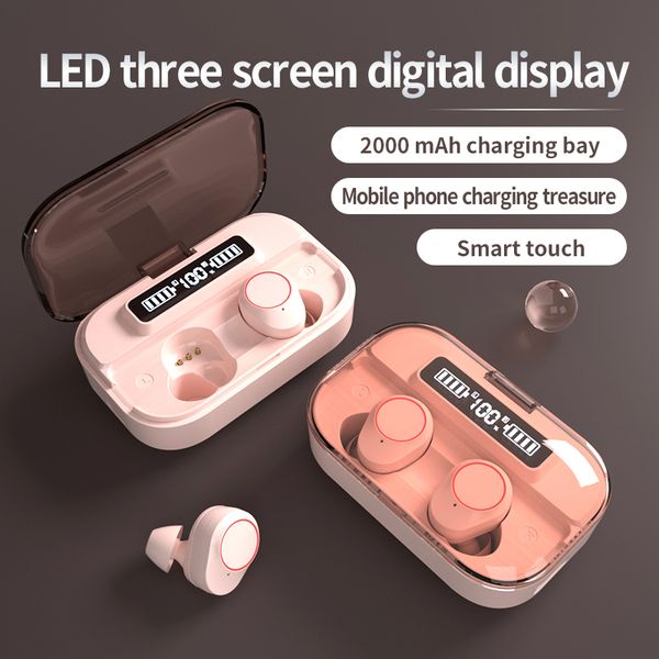 bluetooth 5.0 9d stereo wireless headphones waterproof sport with 2000mah power bank hifi sound headset
bluetooth 5.0 9d stereo wireless headphones waterproof sport with 2000mah power bank hifi sound headset