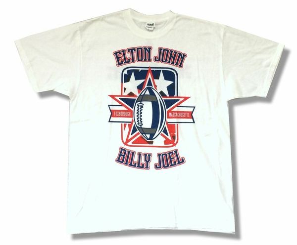 elton john billy joel face 2 face foxborough ma show 2009 white shirt new tour 100% cotton short sleeve summer t-shirt
elton john billy joel face 2 face foxborough ma show 2009 white shirt new tour 100% cotton short sleeve summer t-shirt