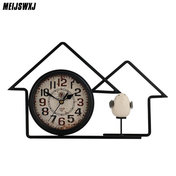 desk & table clocks meijswxj 6 inches clock antique wrought iron creative bird personalized home deskdecoration
desk & table clocks meijswxj 6 inches clock antique wrought iron creative bird personalized home deskdecoration