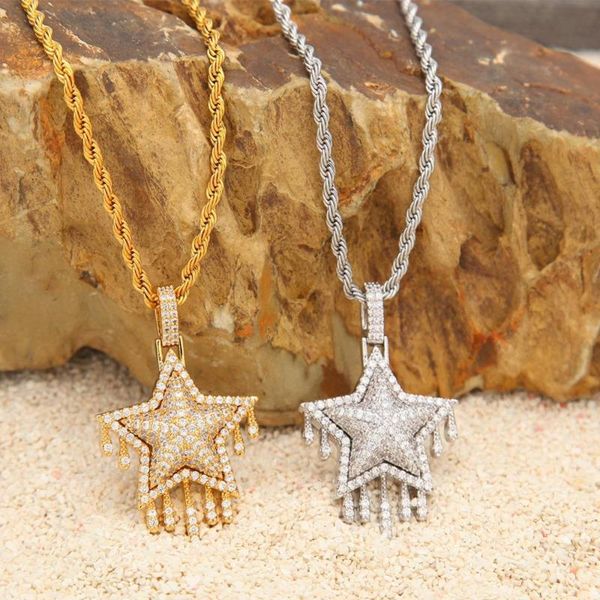 custom shing star cz pendant necklace hip hop full iced out cubic zirconia gold sliver color cz stone, Silver
custom shing star cz pendant necklace hip hop full iced out cubic zirconia gold sliver color cz stone, Silver