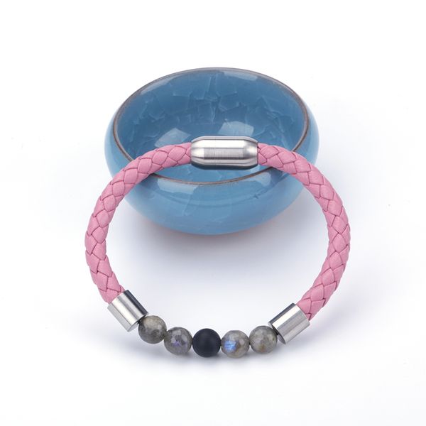 tennis magnetic bracelets fill beads pink leather strand bracelet with clasp wristband rope braided for women, Golden;silver
tennis magnetic bracelets fill beads pink leather strand bracelet with clasp wristband rope braided for women, Golden;silver