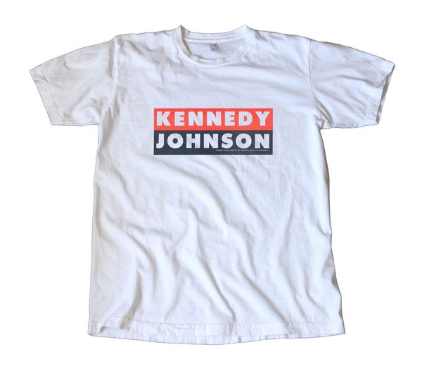 1960 кеннеди джонсон кампания декаль t-shirt - демократ, джон ф. кеннеди, линдон джонсон
1960 кеннеди джонсон кампания декаль t-shirt - демократ, джон ф. кеннеди, линдон джонсон