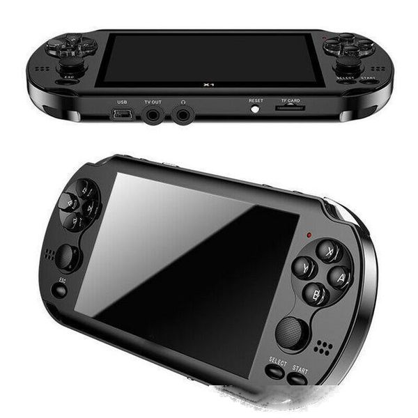 32/64/128 bit 5 7 lcd x9 plus double rocker 8g handheld retro game player console video mp5 tf card for gba/nes 10000 games yy
32/64/128 bit 5 7 lcd x9 plus double rocker 8g handheld retro game player console video mp5 tf card for gba/nes 10000 games yy