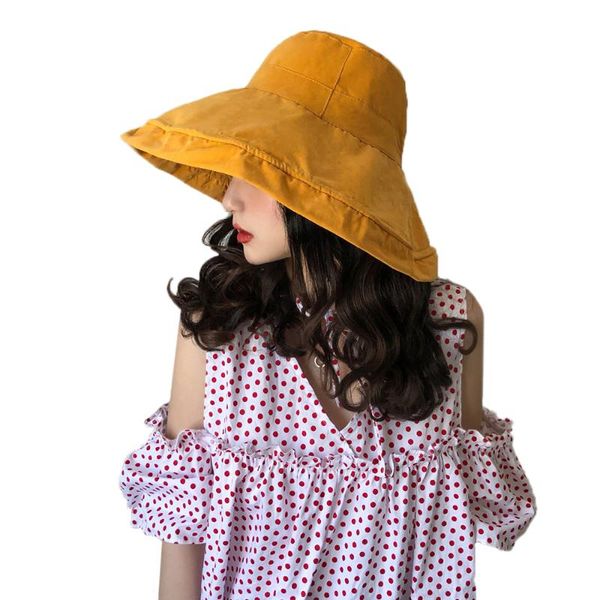 summer women sunscreen hat sun hats caps wide brim sweet casual dome fresh beach vacation foldable cotton solid color, Blue;gray
summer women sunscreen hat sun hats caps wide brim sweet casual dome fresh beach vacation foldable cotton solid color, Blue;gray