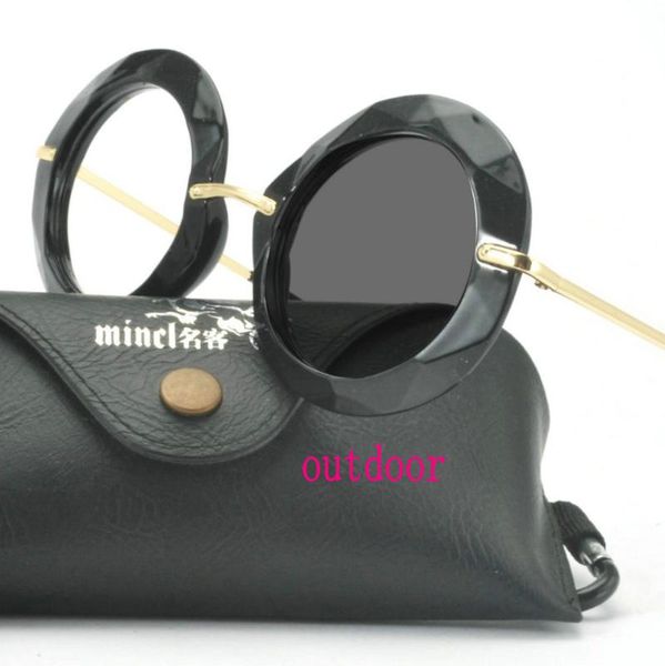 mincl/men fashion round nearsighted sun pchromic reading glasses women myopic optical glasses with box nx, Silver
mincl/men fashion round nearsighted sun pchromic reading glasses women myopic optical glasses with box nx, Silver