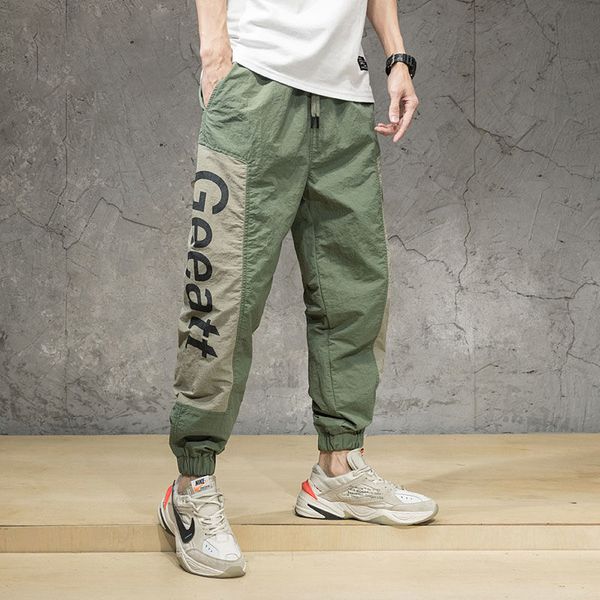 summer thin harem pants high street mens fashion brand casual sports pants cargo loose korean version fashion youth, Black
summer thin harem pants high street mens fashion brand casual sports pants cargo loose korean version fashion youth, Black